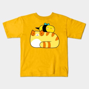 Tabby and Bee Kids T-Shirt